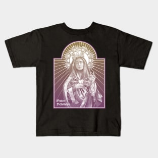 Mater Dolorosa  Our Lady of Sorrows Kids T-Shirt